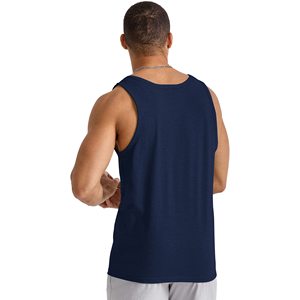 Nueva Camiseta sin Mangas Deportiva Casual Transpirable y Ecológica de Secado Rápido para Hombre, Poliéster/Algodón - Product Image 5