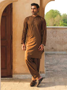 Trajes Salwar Kameez para hombre de alta calidad, ropa informal de nuevo diseño con mangas regulares, puños, ropa India pakistaní, venta al por mayor - Product Image 4