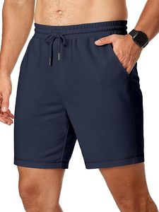 Pantalones Cortos Deportivos Casuales para Hombre, de Secado Rápido, Cómodos, Antiarrugas, con Cordón, de Tela Lisa, Servicio OEM - Product Image 6