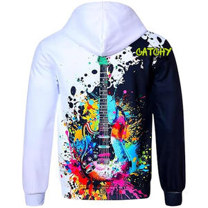 Sweat-shirt en polaire pour homme de qualité supérieure, col rond, tissu confortable et chaud, pull décontracté d'hiver, logo personnalisé, vente en gros - Product Image 2