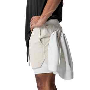 New 2 in 1 Running Training Sport <b>Shorts</b> Quick Dry <b>Zip</b> Side <b>Pocket</b> Gym Fitness mesh <b>shorts</b> Joggers Fitness Athletic Workout gym - Product Image 6