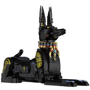 Modelo de Perro Faraón Egipcio de Plástico para Lego MOC, para Construcción Creativa y Juego - Product Image 1