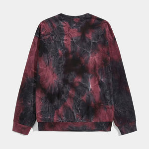 Slim fit Tie Dye sudaderas New Street Wear 2025 personalizado Simple cómodo Tie Dye impresión hombres sudaderas servicio OEM - Product Image 3