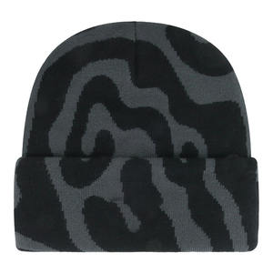 Custom Multi-Color Beanie <b>Cap</b> <b>Flat</b> Knitted Cotton Winter Hat for <b>Men</b> Printed Casual Fashion Beanie - Product Image 5