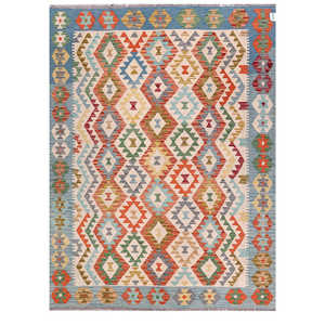 พรมกิลิม ไมมาณา อัฟกานิสถาน ขนาด 243 x 183 ซม. ชุดพรมปูพื้น - Product Image 1