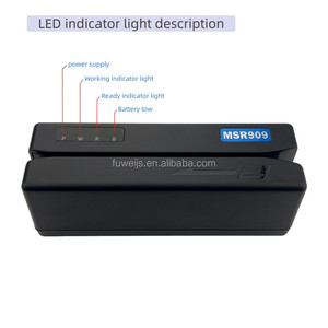 Lecteur-graveur de cartes magnétiques USB externe MSR605X MSR909 pour cartes HiCo ISO7811-6, lecteur de cartes magnétiques à 3 pistes - Product Image 4