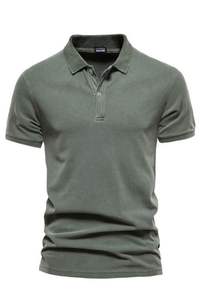 Nouveau design, polo pour homme confortable et doux, impression de logo entièrement personnalisée, polo avec MOQ faible - Product Image 2