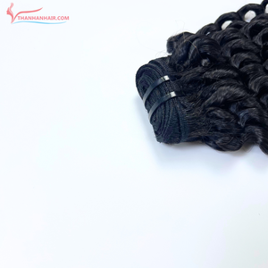 Ietnamese-extensiones de pelo rizado de equipo, pelo de trama de Hanh n Hair, nueva colección Genius weft - Product Image 3