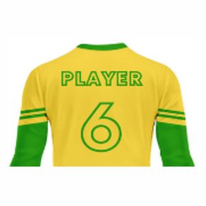 Uniforme de invierno de alta calidad personalizado Unisex poliéster manga larga portero fútbol Jersey conjunto - Product Image 5
