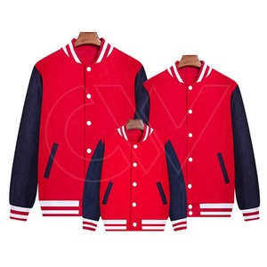 Veste universitaire d'hiver pour homme, impression personnalisée, col montant, logo sur le devant, manches longues, design uni - Product Image 6