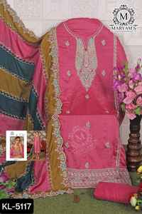 Ropa India pakistaní fabricación al por mayor de seda pesada Vichitra Salwar Kameez colecciones de vestidos tradicionales para mujeres bajas - Product Image 5