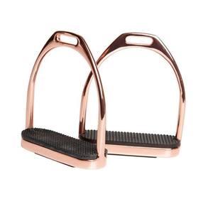 Estribos para montar a caballo, banda ancha ajustable de acero inoxidable 304, ligero, ecuestre, reutilizable, garantía de por vida - Product Image 2