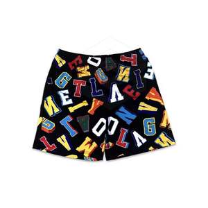 Pantalones cortos de entrenamiento de gimnasio de malla de poliéster de secado rápido con logotipo personalizado, pantalones cortos de malla de sublimación para hombres a precio razonable - Product Image 2