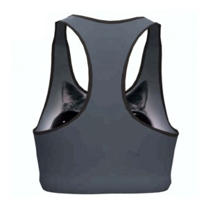 Sujetador deportivo de talla grande de secado rápido para mujer, cómodo sujetador de gimnasio, correas ajustables, transpirable, patrón sólido, deportivo, personalizado, servicio OEM - Product Image 5