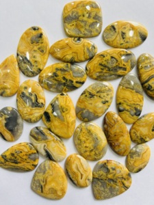 Cabujón de ágata de encaje loco australiano, piedras preciosas naturales de primera calidad de grado AAA para la fabricación de joyas, piedras preciosas sueltas de todas las formas - Product Image 4