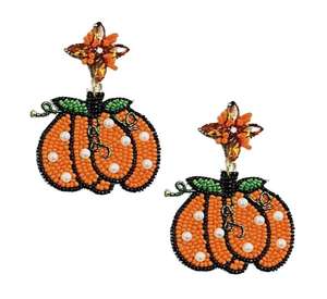 ต่างหูลูกปัดทำมือ ดีไซน์คลาสสิก เครื่องประดับแฟชั่นสำหรับผู้หญิง เหมาะสำหรับงานแต่งงานและงานปาร์ตี้ - Product Image 5