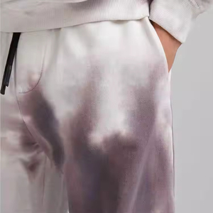 Conjunto de Sudadera con Capucha y Pantalones Deportivos de Algodón 100%, Lavado Ácido, Unisex, Chándales de Invierno, Colores y Marca Personalizados - Product Image 3