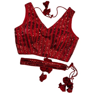 Blusa de diseñador confeccionada fabricada en la India a precio mayorista para venta en línea - Product Image 4