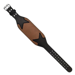 2023 Ceinture de gymnastique en cuir de vachette de haute qualité avec logo personnalisé Conception unique avec boucle en acier Équipement de sécurité d'haltérophilie respirant - Product Image 2