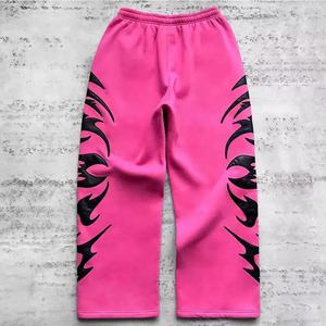 Conjunto de Sudadera con Capucha y Pantalones de Felpa de Algodón 100% de 500 GSM, Estampado Gráfico Personalizado, Alta Calidad, MOQ Bajo, Ropa Urbana - Product Image 5