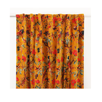 Offre Exceptionnelle : Rideau de Porte Isolant de Luxe en Velours Vintage, Personnalisable, à Motif Géométrique, pour Toutes Saisons, avec Corde, Occultation Totale de la Lumière