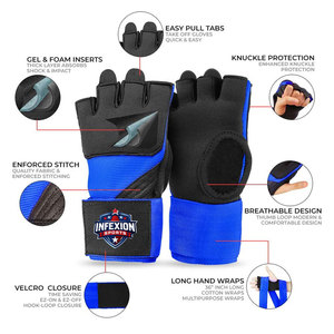 Guantes Interiores de Gel para Boxeo, de Secado Rápido, Material Transpirable, Hechos en Pakistán - Product Image 6