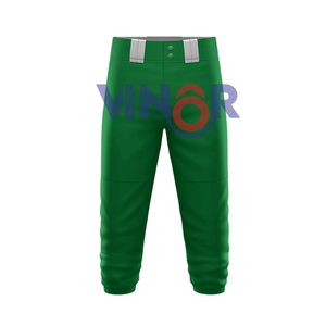 Pantalon de baseball pour homme en polyester 100% extensible, personnalisé, uni, à séchage rapide, respirant, pantalon de baseball personnalisé pour homme - Product Image 6