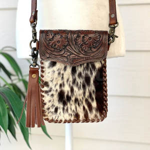 Bolso Tote de Cuero Vacuno para Mujer, Último Estilo 2025, con Logotipo Personalizado - Product Image 4