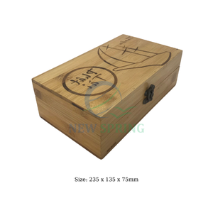 Boîte organisatrice en bois vintage de luxe - Fabriquée à la main, durable et adaptée à l'artisanat ou aux collections de cadeaux - Product Image 3