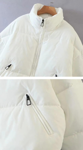 Chaqueta acolchada para mujer a granel, venta al por mayor, ropa de abrigo elegante de alta demanda, abrigo de invierno cálido y ligero, moda de moda - Product Image 5