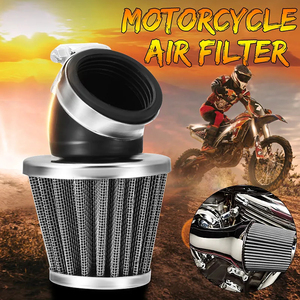 35mm 38/42/45/48/50mm phổ xe máy Scooter Dirt Bike uốn cong <span class=keywords><strong>Air</strong></span> <span class=keywords><strong>intake</strong></span> yếu tố lọc - Product Image 2
