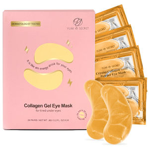 OEM Sıcak Satış Özel Marka Özelleştirilmiş Jel Kolajen Altın Göz Maskesi Nemlendirici ve Koyu Halkaları Azaltıcı Kristal Göz Maskesi - Product Image 5