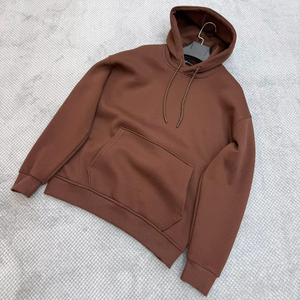 Sweat-shirt à capuche en jersey basique pour hommes, pull à manches longues, sweat-shirt décontracté Streetwear, coupe régulière, chaud, automne, DIY Tops - Product Image 1