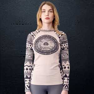 Women's Latest Design Lightweight Compression Shirt for Winter <b>Running</b> Wholesale <b>Price</b> <b>Running</b> Tops Base Layer - Product Image 4