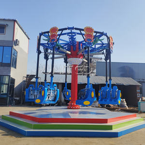 Parc d'attractions Fairground New Rotating Game Rides Tours de tir aérien - Product Image 6