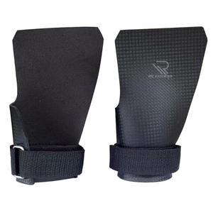 ถุงมือครึ่งนิ้วพรีเมียมทำจากนีโอพรีนและคาร์บอนไฟเบอร์ พร้อมแผ่นรองฝ่ามือป้องกันการกระแทก ช่วยจับยกน้ำหนักได้ดีขึ้น สายรัดข้อมือปรับได้ เหมาะสำหรับออกกำลังกาย - Product Image 1