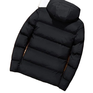 Nueva tendencia Hombres Chaqueta Puffer Venta al por mayor OEM Cremallera Chaqueta de invierno Fabricante 100% Algodón Con Capucha Elegante Chaqueta - Product Image 3