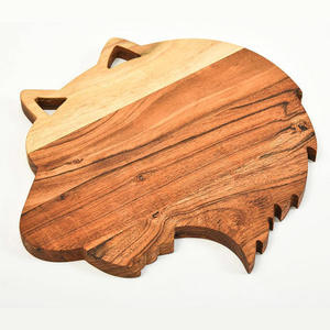 Tabla de cortar de madera maciza de última generación para una durabilidad duradera, tabla de cortar clásica de madera de acacia para la preparación de alimentos - Product Image 6