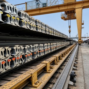 Rieles de ferrocarril ligero en stock (Estándar AiSi) Rieles para grúas Hebei Componentes de vías de tren Existencias en almacén de décenas de miles de toneladas - Product Image 6