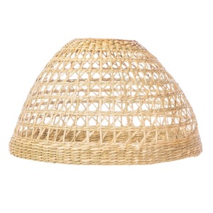 Modern Style Seagrass Straw <strong>Lampshade</strong> <strong>Frames</strong> Raffia Lamp Shades New Design Lamps Cover Made in Vietnam - Product Image 5