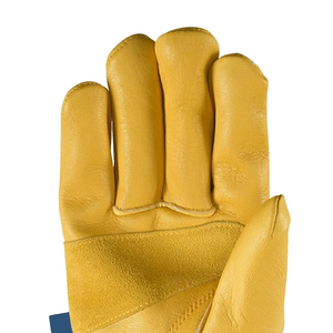 ถุงมือขับรถป้องกันไฟฟ้าสถิตย์สำหรับผู้ชาย, ถุงมือหนังแกะหนังวัวหนังวัวระบายอากาศได้ดีอุปกรณ์มือป้องกันการลื่นสำหรับผู้ชาย - Product Image 4