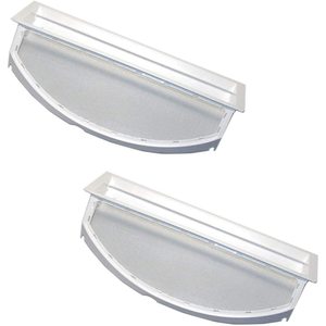 Pièces détachées pour appareils électroménagers Lifetime 2 X WE18X25100 Boîtier de filtre à peluches en plastique pour machines à laver WE18M28/WE18M30 - Installation facile 1 an - Product Image 1
