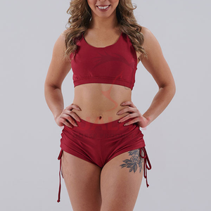 2025 Pole Dance haut et bas pour filles et adultes Costume de couleur personnalisée pour les spectacles d'entraînement de fitness et la scène à vendre - Product Image 3