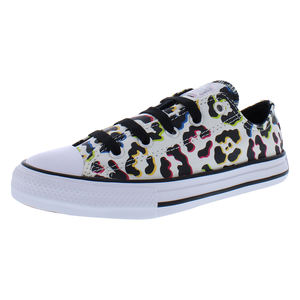 Zapatos Converse Chuck Taylor All Star OX GS para niña Color: Egret/Black/Prime Pink 100% auténtico - Product Image 1