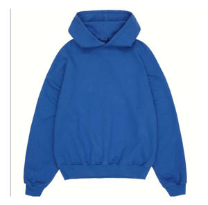 Qualité supérieure hommes sweats à capuche nouveau Style 100% coton hiver épais pull décontracté Couple brodé uni teint 2 pièces - Product Image 1