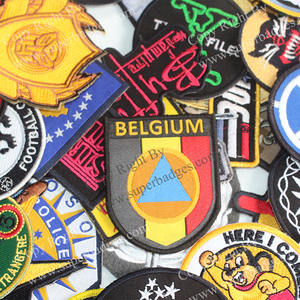 Custom Embroidered Iron-on Patches with Beads for Jackets Backpacks & Hats Personalized Designs for Clothing Decorations - Product Image 2