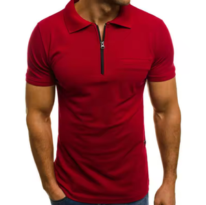 เสื้อโปโลถักแบบสั่งทำพิเศษ ระบายอากาศได้ดี ทรงโอเวอร์ไซส์ ปักลายได้  เสื้อโปโลผ้าฝ้ายสำหรับชุดทำงานผู้ชาย  พร้อมปักโลโก้ - Product Image 4