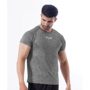 Conception personnalisée 2025 T-shirt de gymnastique à col rond pour hommes 100% T-shirt d'entraînement en coton coupe surdimensionnée motif imprimé - Product Image 4
