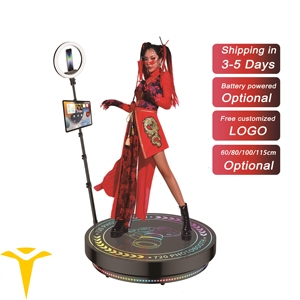 2025 mới nhất thiết kế Photo Booth Sky 360 Photo Booth overhead Top Spinner overhead 360 Photo Booth với bao vây Backdrop - Product Image 5