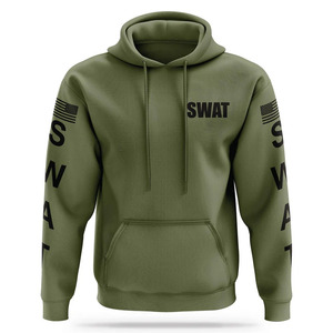 Gran oferta suéter personalizable adulto SWAT rendimiento de los hombres de alta calidad de algodón suave duradero al aire libre sudaderas con capucha y sudaderas - Product Image 5